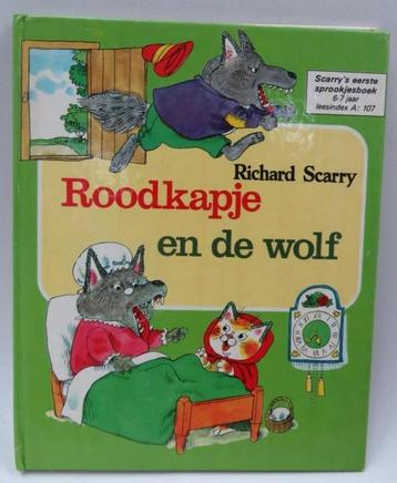 Roodkapje en de wolf Richard Scarry hardcover 6-7 jaar  beschikbaar voor biedingen