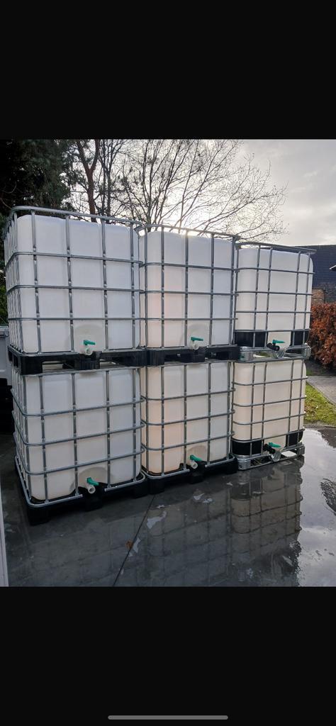 IBC vaten, Tuin en Terras, Regentonnen, Zo goed als nieuw, Ophalen