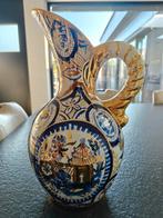 Keramische vaas met blauw en goud, Ophalen