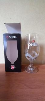 OMER. glas 130 jaar, Verzamelen, Glas en Drinkglazen, Ophalen, Nieuw, Bierglas