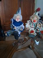 2 mooie clown poppen, Verzamelen, Poppen, Ophalen of Verzenden, Zo goed als nieuw