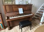 Buffet piano Van Hyfte Gand, Muziek en Instrumenten, Piano's, Ophalen, Gebruikt, Bruin, Piano