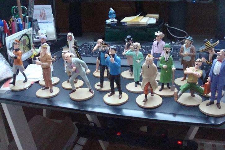 FIGURINES TINTIN, Collections, Statues & Figurines, Comme neuf, Enlèvement ou Envoi