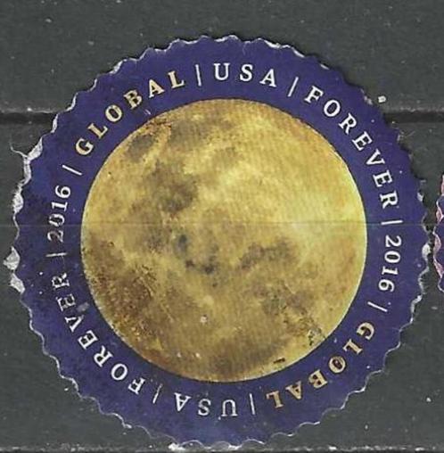 USA 2017 - Yvert 4867 - Volle maan (ST), Postzegels en Munten, Postzegels | Amerika, Gestempeld, Verzenden