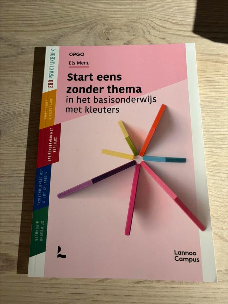 Els Menu - Start eens zonder thema, Livres, Science, Envoi