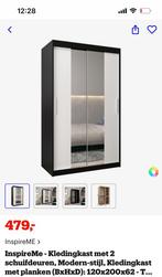 Kledingkast met schuifdeuren, Enlèvement, Comme neuf