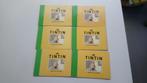 kuifje - Tintin 6 Telefoonkaarten - De Post, Verzamelen, Ophalen of Verzenden, Zo goed als nieuw, Kuifje, Gebruiksvoorwerp