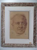 1951 Isidoor baron OPSOMER portret Prof. Bruynoghe Leuven, Antiek en Kunst, Kunst | Schilderijen | Klassiek, Ophalen of Verzenden