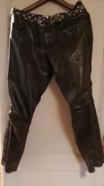 Pantalon Homme Cuir moto, Maat 52/54 (L), Zwart, Ophalen of Verzenden, G & F