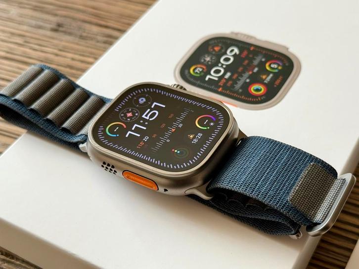Apple Watch Ultra 2, in topstaat!, Handtassen en Accessoires, Smartwatches, Zo goed als nieuw, iOS, Ophalen of Verzenden