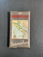 Map met Wegenkaarten Italië 1949 Automobile Club d'Italia, Enlèvement ou Envoi