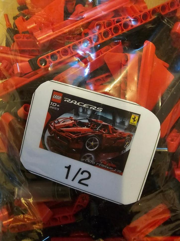 LEGO 8653 Enzo Ferrari 1:10, Kinderen en Baby's, Speelgoed | Duplo en Lego, Lego, Ophalen