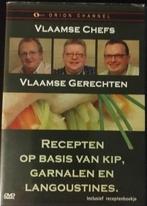 Vlaamse Chefs Vlaamse Gerechten DVD zeer goede staat!, Verzenden, Gebruikt, Overige typen