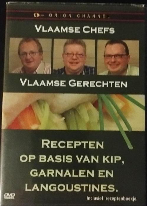 Vlaamse Chefs Vlaamse Gerechten DVD zeer goede staat!, Cd's en Dvd's, Dvd's | Documentaire en Educatief, Gebruikt, Overige typen