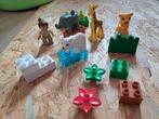 Duplo 4 dierentuin-dieren met verzorger, Duplo, Ensemble complet, Enlèvement, Utilisé