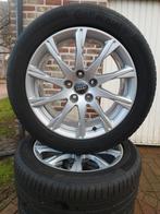 Zomerbanden Continental 225/50/R17 originele Audi 5X112, Auto-onderdelen, Banden en Velgen, Ophalen, Gebruikt, Velg(en), 17 inch