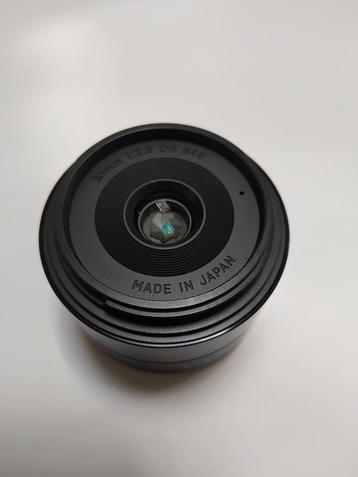 Sony E-objectief van 30 mm F2.8, Audio, Tv en Foto, Ophalen of Verzenden, Zo goed als nieuw, Groothoeklens