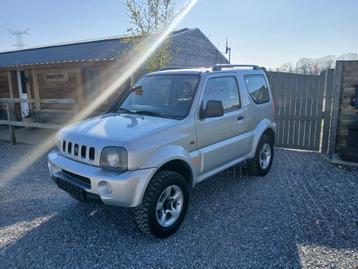 Suzuki jimny #Verhoogd & Snorkel# 1300cc benzine !!4x4!, Auto's, 4 zetels, Stof, 4 cilinders, Handgeschakeld