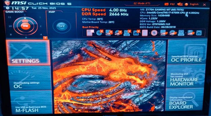 Desktop Gaming Computer (geen keybd, monitor...), Informatique & Logiciels, Ordinateurs de bureau, Utilisé, 4 Ghz ou plus, SSD