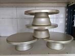 Goudkleurige taart onderzetters, Ophalen, Gebruikt, Taarten of Cupcakes, Overige typen
