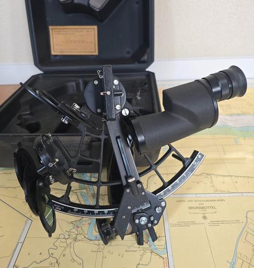 Professionele Tamaya Sextant., Watersport en Boten, Navigatiemiddelen en Scheepselektronica, Zo goed als nieuw, Ophalen of Verzenden