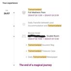2 TOMORROWLAND Global journey Full Madness Passes met hotel, Tickets & Billets, Deux personnes, Juillet