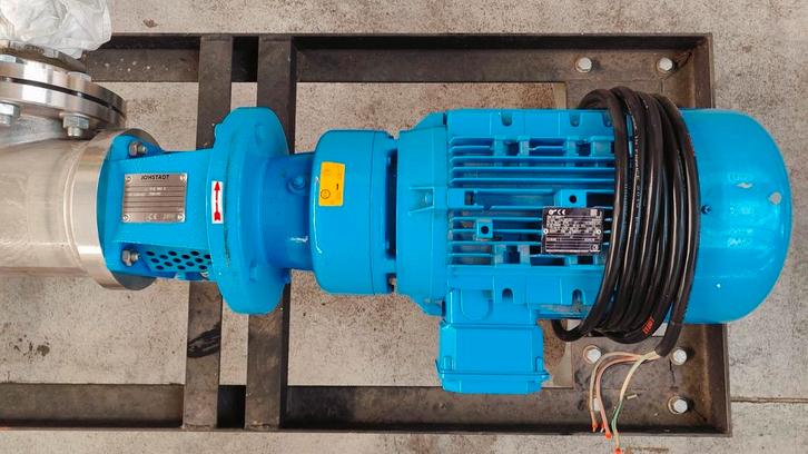 3-fase motor (7,5kW) eventueel met vloeistofpomp, Doe-het-zelf en Bouw, Motoren, Zo goed als nieuw, Elektromotor, Ophalen