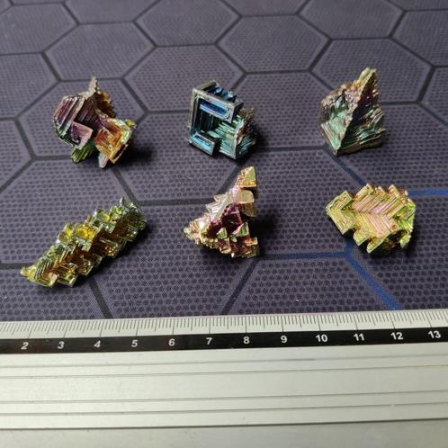 Bismuth Kristallen, Verzamelen, Mineralen en Fossielen, Mineraal, Ophalen of Verzenden