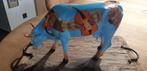 Cow parade koe viool en notenbalk., Enlèvement