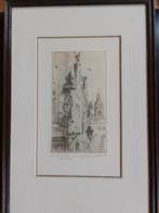 Romain Malfliet  1910 - 2006   Ets   O L V  Beeld Sundermans, Antiek en Kunst, Kunst | Etsen en Gravures, Verzenden