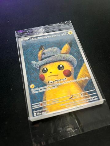 Pokemonkaart Pikachu with Grey Felt Hat Sealed! beschikbaar voor biedingen