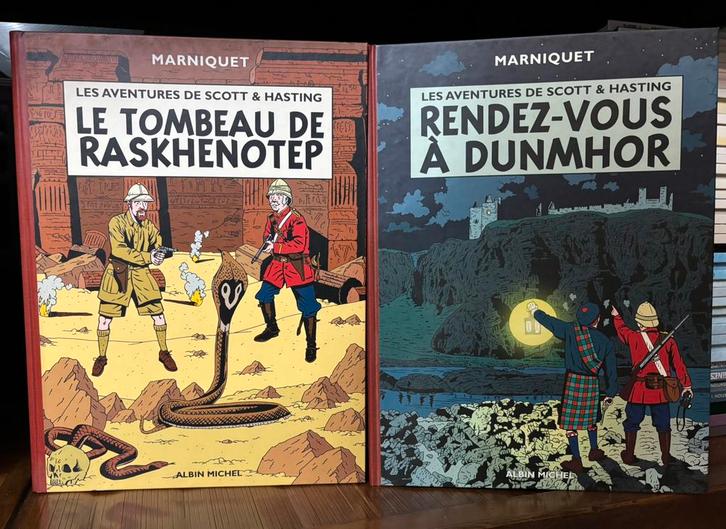 Les Aventures de Scott & Hasting - BD, Livres, BD, Comme neuf, Enlèvement ou Envoi