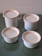 Ensemble de tupperware vintage des années 70, Enlèvement ou Envoi, Comme neuf, Crème, Bol ou Canette