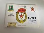 boekje - aide memoire - USSR, Verzamelen, Ophalen of Verzenden, Landmacht, Boek of Tijdschrift