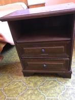 KLEIN KASTJE MET 2 LADEN EN OPEN RUIMTE, Antiek en Kunst, Ophalen