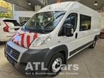 Fiat Ducato 50.000km | Dubbele Cabine | 3000kg Trekvermogen, Auto's, Bestelwagens en Lichte vracht, Voorwielaandrijving, 4 deurs