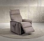 Nieuw stoffen elektrische relax 2 moters + lift 890 euro., Huis en Inrichting, Fauteuils, Ophalen, Nieuw, Stof