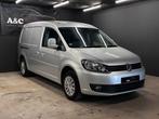 Vw Caddy Maxi 1.6TDI 105CH Automatique, Auto's, Volkswagen, Zwart, 4 cilinders, Leder, Bedrijf