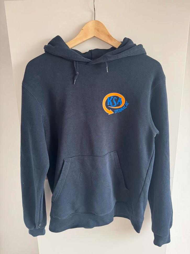 Hoodie KSA spermalie maat S in gebruikte staat, Kleding | Heren, Truien en Vesten, Gedragen, Maat 46 (S) of kleiner, Blauw, Ophalen of Verzenden