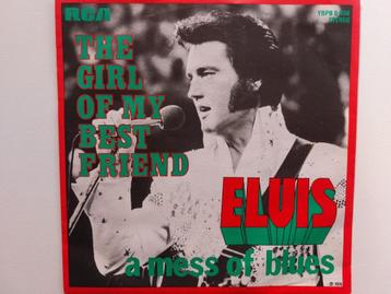 Elvis Presley - The Girl Of My Best Friend(1976-Belgie pers) beschikbaar voor biedingen