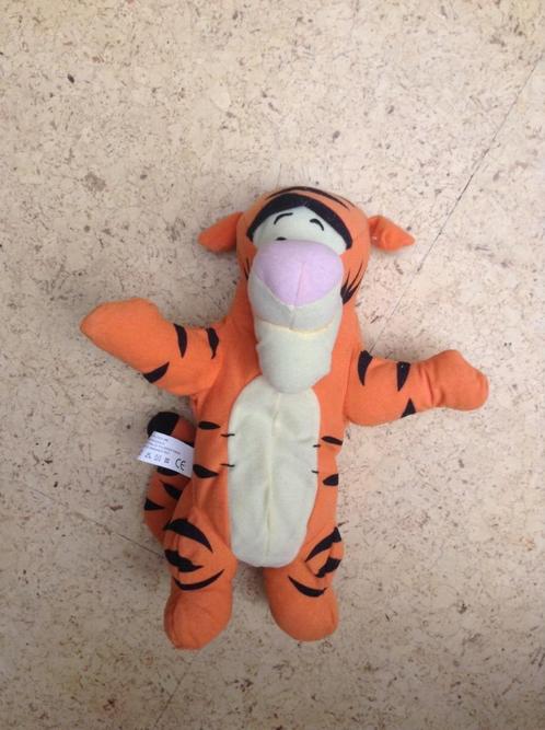 leuke knuffel tijgertje met geluid, Kinderen en Baby's, Speelgoed | Knuffels en Pluche, Zo goed als nieuw, Ophalen of Verzenden