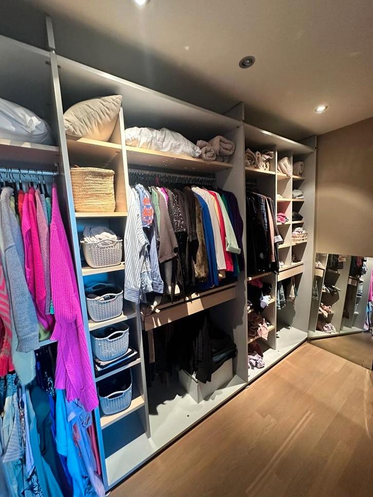 Verstelbare dressing – topkwaliteit, Huis en Inrichting, Kasten | Kleerkasten, Gebruikt, 200 cm of meer, 200 cm of meer, 50 tot 75 cm