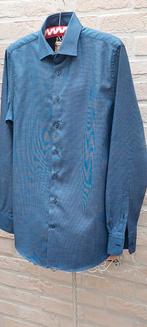 Hemd maat 41 michaelis, Kleding | Heren, Overhemden, Ophalen of Verzenden, Zo goed als nieuw, Blauw, Michaelis