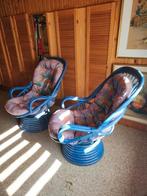 Fauteuil en Rotin, Ophalen, Gebruikt, 75 tot 100 cm, 75 tot 100 cm