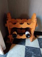 Wijnrek , massief hout , 6 flessen., Huis en Inrichting, Ophalen, Zo goed als nieuw, Hout