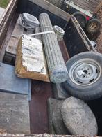 Marmeren, granieten zuil, pilaar, pilaster., Tuin en Terras, Ophalen, Zo goed als nieuw