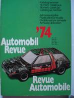 Revue Automobile/Automobil Revue Catalogue Catalogue 1974, Livres, Général, Utilisé, Envoi