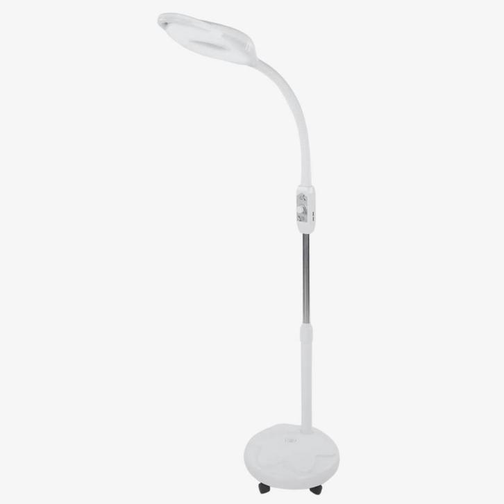 LED lamp met vergrootglas, Hobby en Vrije tijd, Vergrootglazen, Loepen en Loeplampen, Gebruikt, Ophalen