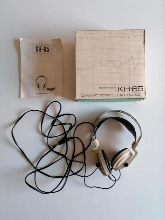 Kenwood KH-65 hoofdtelefoon, Audio, Tv en Foto, Hoofdtelefoons, Zo goed als nieuw, Ophalen of Verzenden
