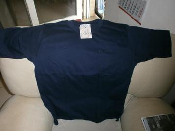 T-shirt bleu marine KAZOO col rond M NEUF beschikbaar voor biedingen